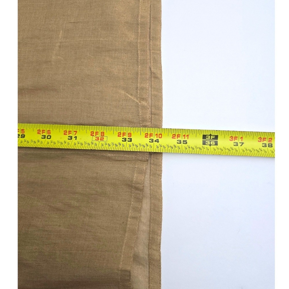 Eileen Fisher Silk Blend Button Front Top Light Brown XL - Picture 6 of 7